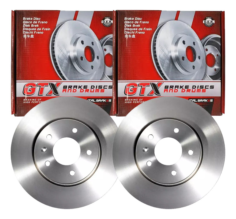 Discos Freno + Pastillas Gtx Suzuki Xl7 2007 2010