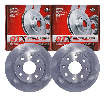 Discos Freno + Pastillas Gtx Chevrolet Aveo 2003 2010