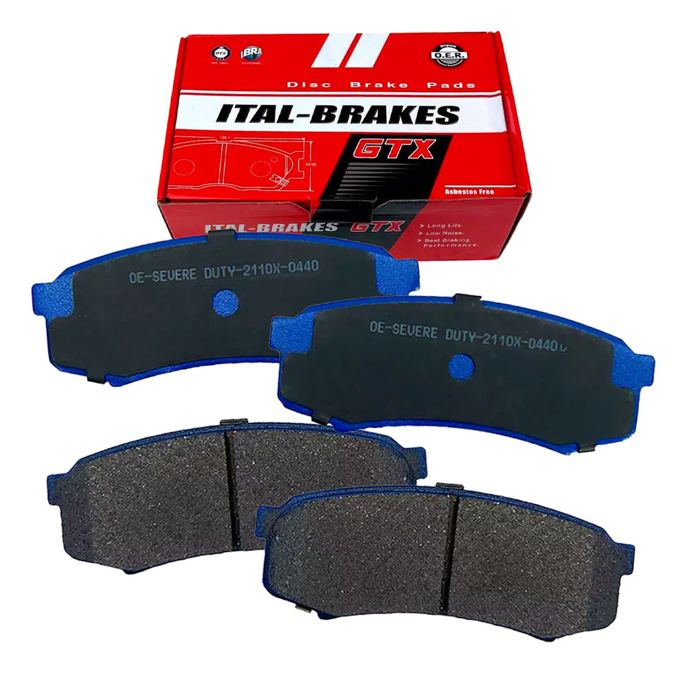 Pastillas Freno Gtx Mitsubishi Pajero 2011 2019 Kit