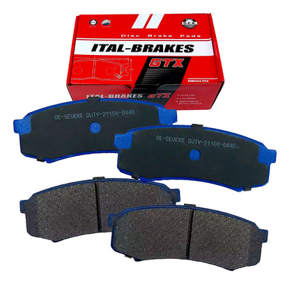 Pastillas Freno Gtx Mitsubishi Pajero 2011 2019 Kit