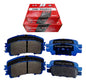 Pastillas Freno Gtx Nissan Xtrail 2015 2020 Kit