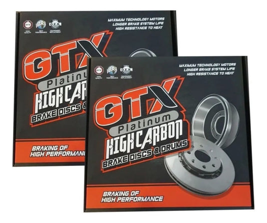 Par Discos Freno Traseros Gtx High Carbon Rx350 2016 2023