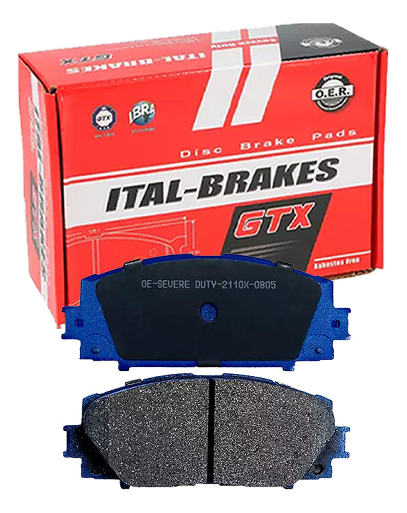 Pastillas Freno Toyota Yaris 2006 2013 Delantera