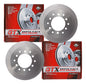 Discos Freno Toyota 4runner 2009 2022 Par Trasero