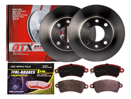 Discos Freno + Pastillas Peugeot 206 1.6 2001 2008