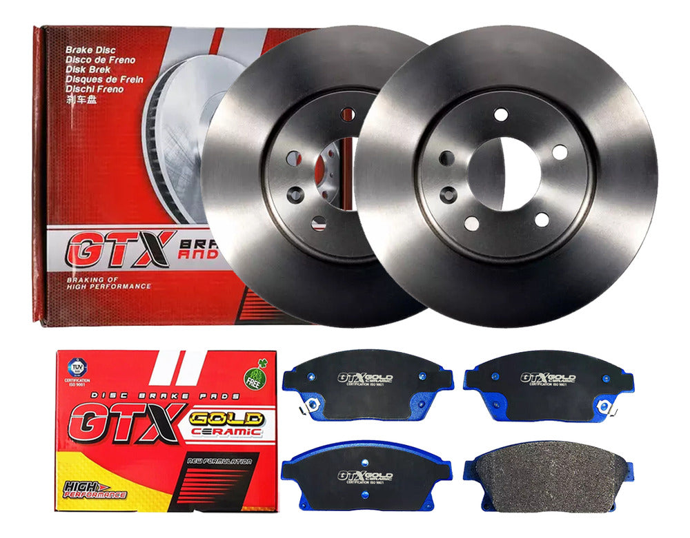 Discos Freno + Pastillas Chevrolet Orlando 2011 2018