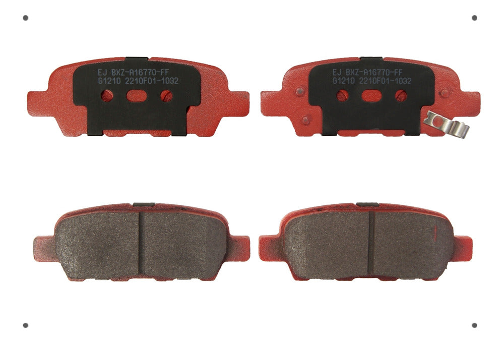 Pastilla Freno Ital Brakes Trasero Nissan Murano 2012 2012