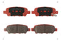 Pastilla Freno Ital Brakes Trasero Nissan Murano 2012 2012