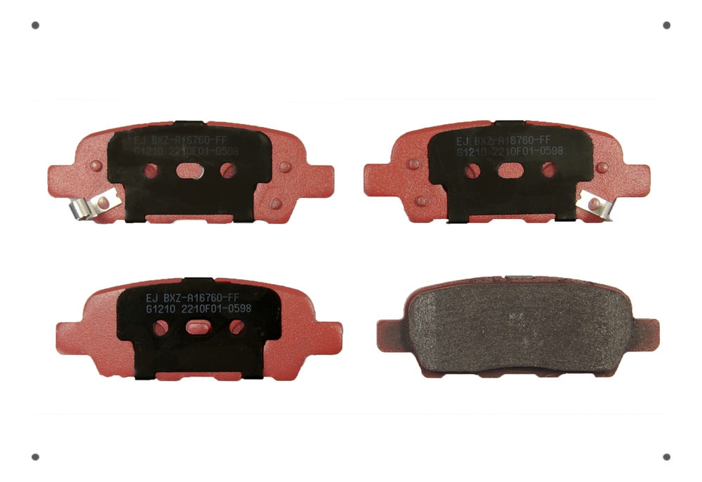 Pastilla Freno Ital Brakes Trasero Nissan 350z 2002 2010