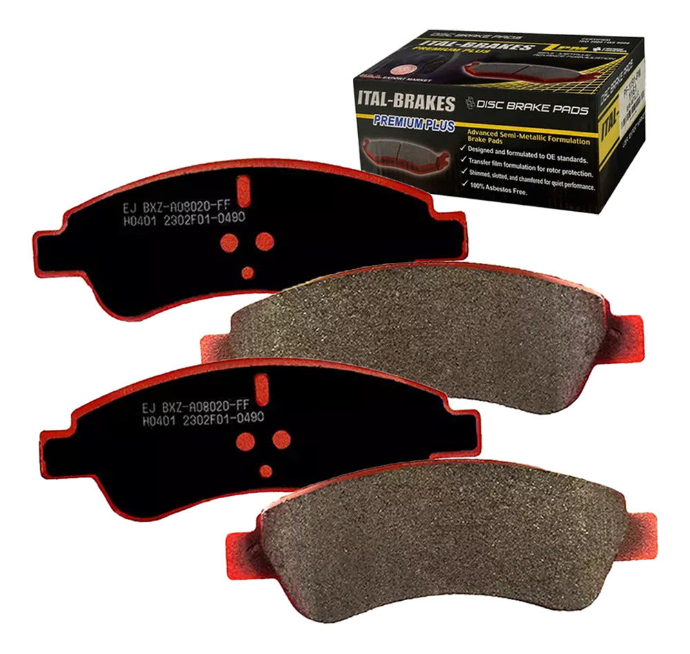 Pastilla Freno Ital Brakes Delantero Peugeot 2008 I 2013 2015
