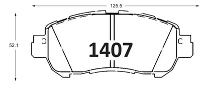 Pastillas Freno Delanteras Nissan Versa 1.6 2019 2023