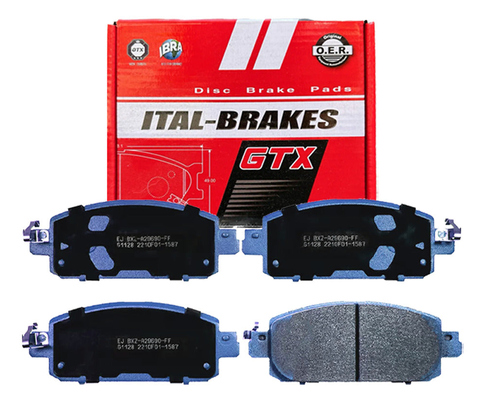 Pastilla Freno Gtx Nissan Sentra 2019 2024 Kit