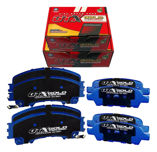 Pastillas Freno Gtx Gold Nissan Xtrail 2015 2020 Kit