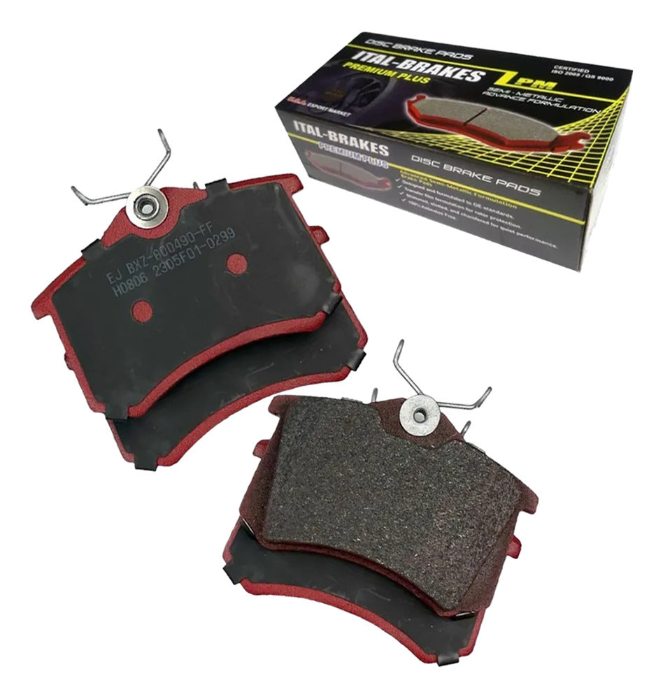 Pastillas Freno Traseras Peugeot 306 1993 2000