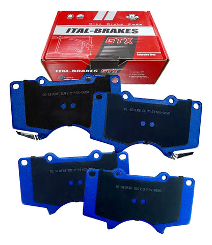 Pastillas Freno Gtx Mitsubishi Pajero 2011 2019 Kit