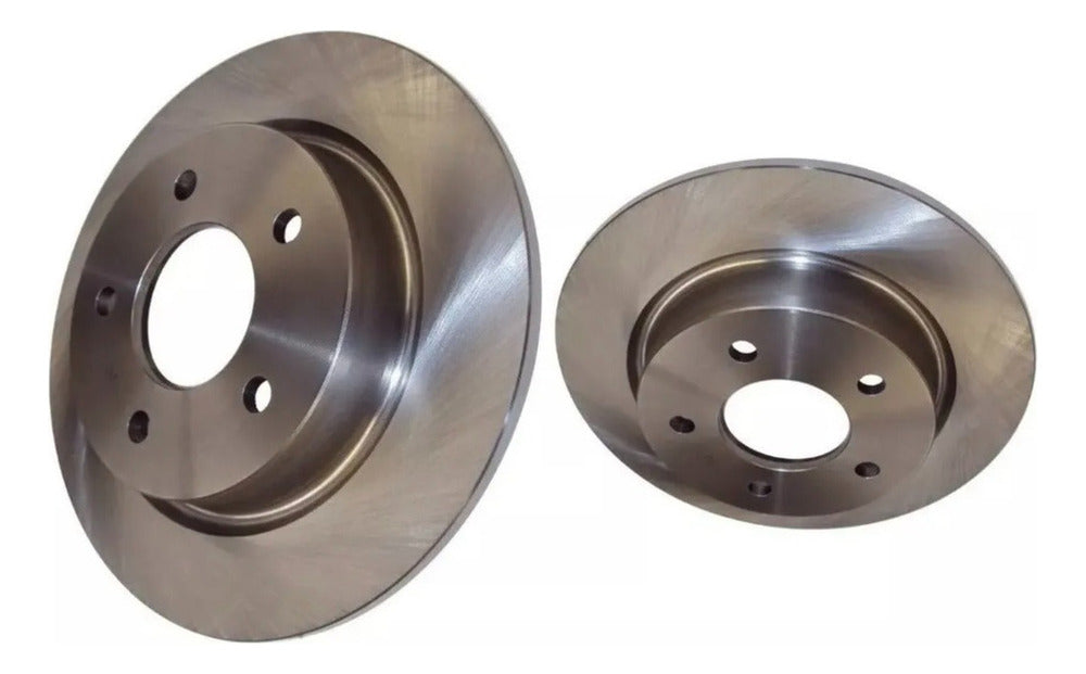 Par Discos Freno Traseros Gtx Kia Carens 2007 2012