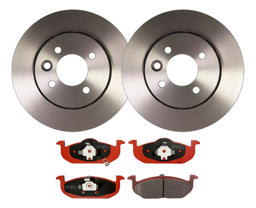 Par Kit Discos Frenos + Pastillas Mg 3 1.5 2012 2024