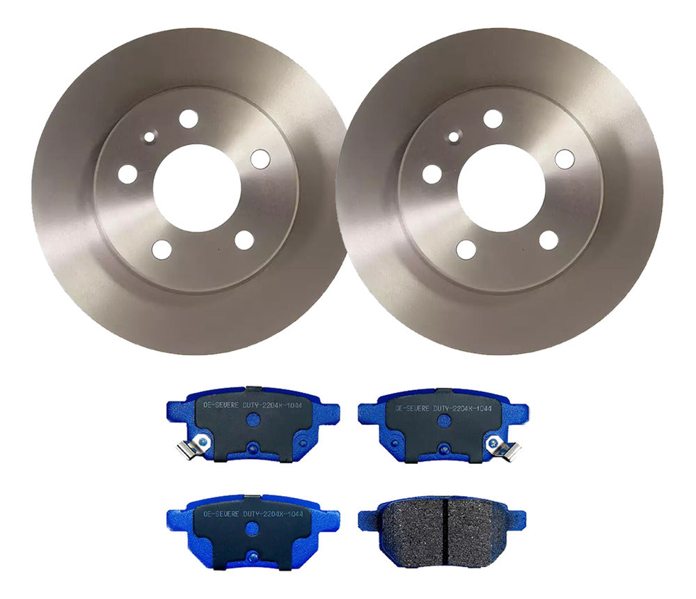 Discos Freno + Pastillas Gtx Chery Tiggo 2 2016 2024