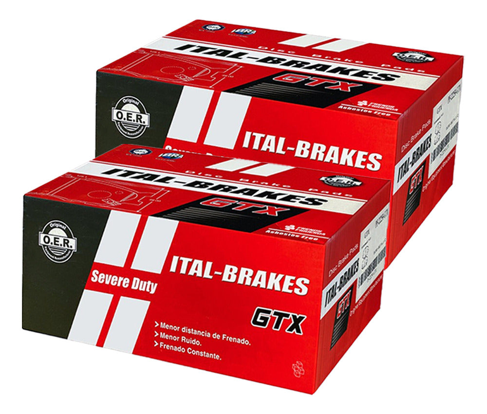 Pastillas Freno Gtx Toyota Sequoia 2001 2004 Kit